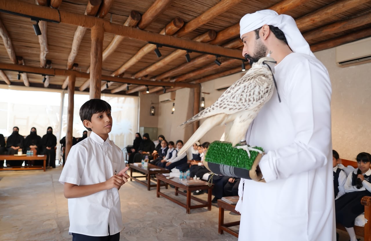 (SIH) Introduces Young Generations in Al Dhaid to the Rich Legacy of Falconry and Its Significance in Emirati Heritage